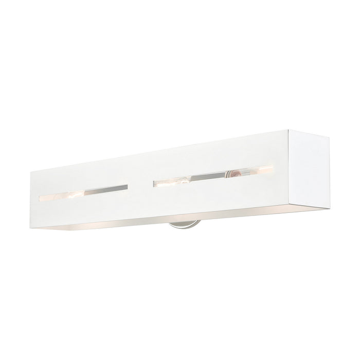 Livex Lighting 16683-05 Three Light Vanity, Polished Chrome