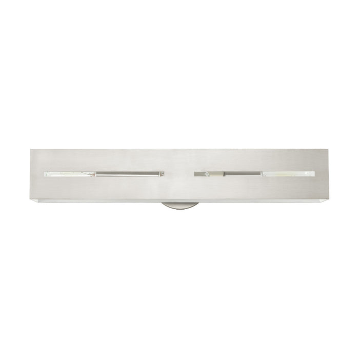 Livex Lighting 16683-91 Three Light Vanity, Brushed Nickel