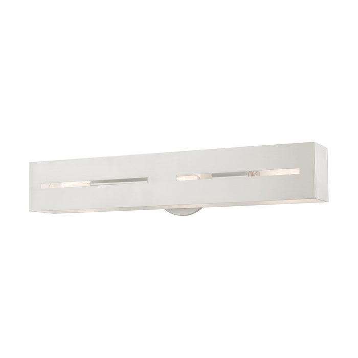 Livex Lighting 16683-91 Three Light Vanity, Brushed Nickel