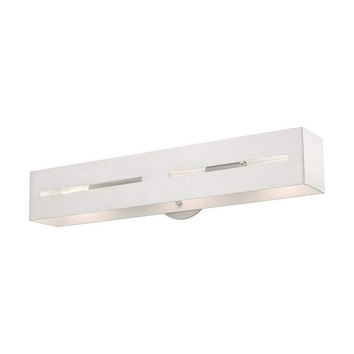 Livex Lighting 16683-91 Three Light Vanity, Brushed Nickel