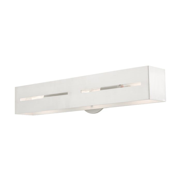 Livex Lighting 16683-91 Three Light Vanity, Brushed Nickel