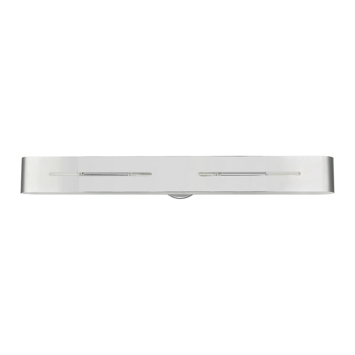 Livex Lighting 16734-05 Four Light Vanity, Polished Chrome