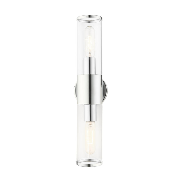 Livex Lighting 17282-05 Two Light Vanity, Polished Chrome