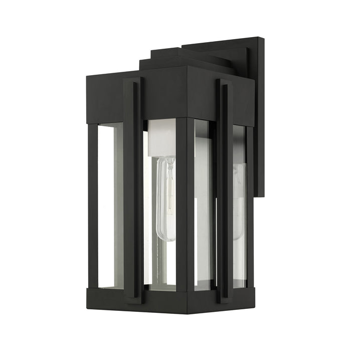 Livex Lighting 27712-04 One Light Outdoor Wall Lantern, Black