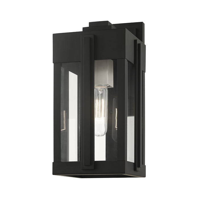 Livex Lighting 27712-04 One Light Outdoor Wall Lantern, Black