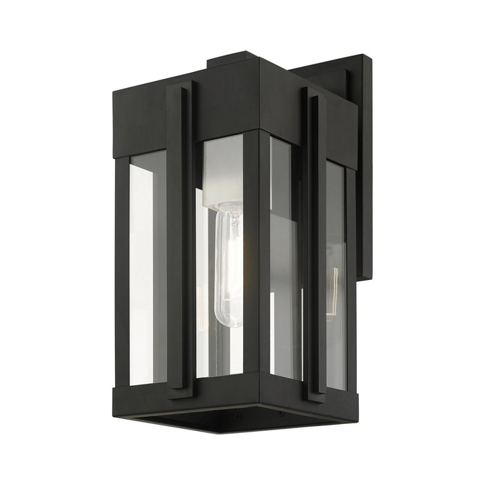 Livex Lighting 27712-04 One Light Outdoor Wall Lantern, Black