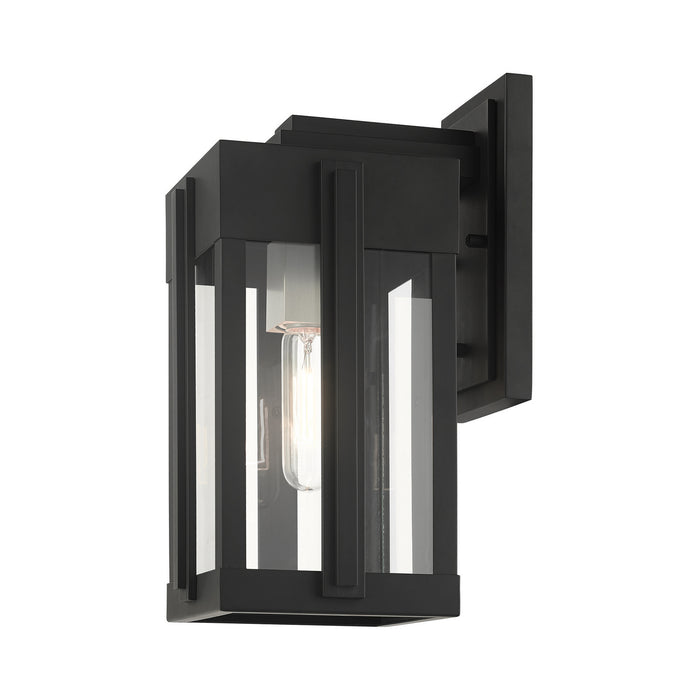 Livex Lighting 27712-04 One Light Outdoor Wall Lantern, Black