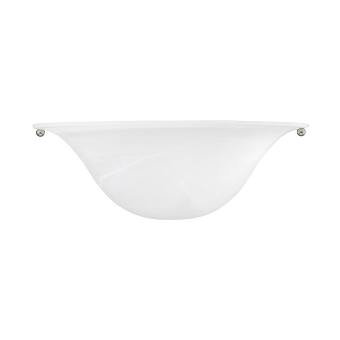Livex Lighting 42700-81 One Light Wall Sconce, Painted Satin Nickel