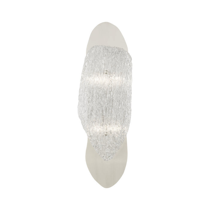 Livex Lighting 45432-91 Four Light Wall Sconce, Brushed Nickel