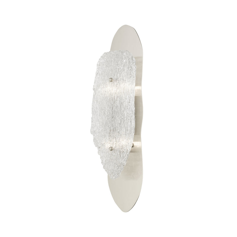 Livex Lighting 45432-91 Four Light Wall Sconce, Brushed Nickel