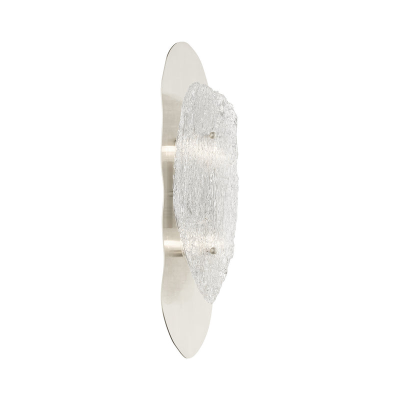 Livex Lighting 45432-91 Four Light Wall Sconce, Brushed Nickel