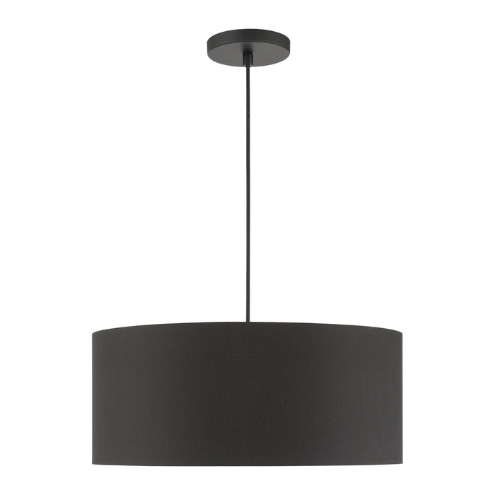 Livex Lighting 45610-04 Three Light Pendant, Black