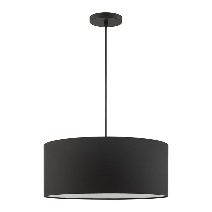 Livex Lighting 45660-04 Three Light Pendant, Black