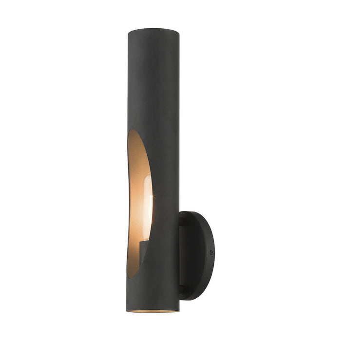 Livex Lighting 45891-04 One Light Wall Sconce, Black