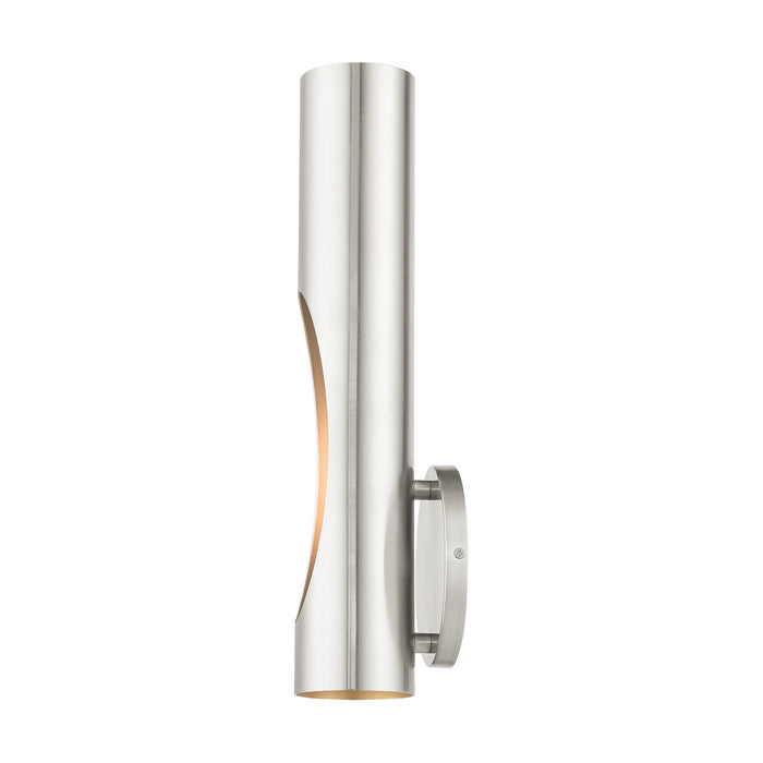Livex Lighting 45891-91 One Light Wall Sconce, Brushed Nickel