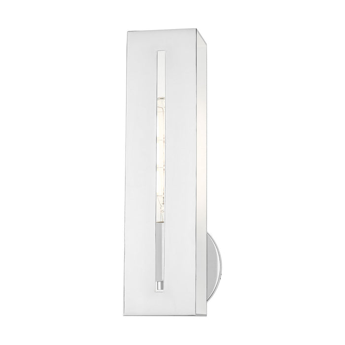 Livex Lighting 45953-05 One Light Wall Sconce, Polished Chrome