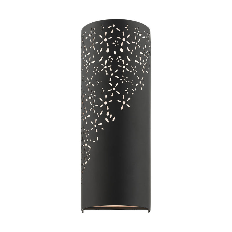 Livex Lighting 46251-04 Two Light Wall Sconce, Black