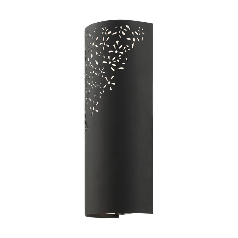 Livex Lighting 46251-04 Two Light Wall Sconce, Black