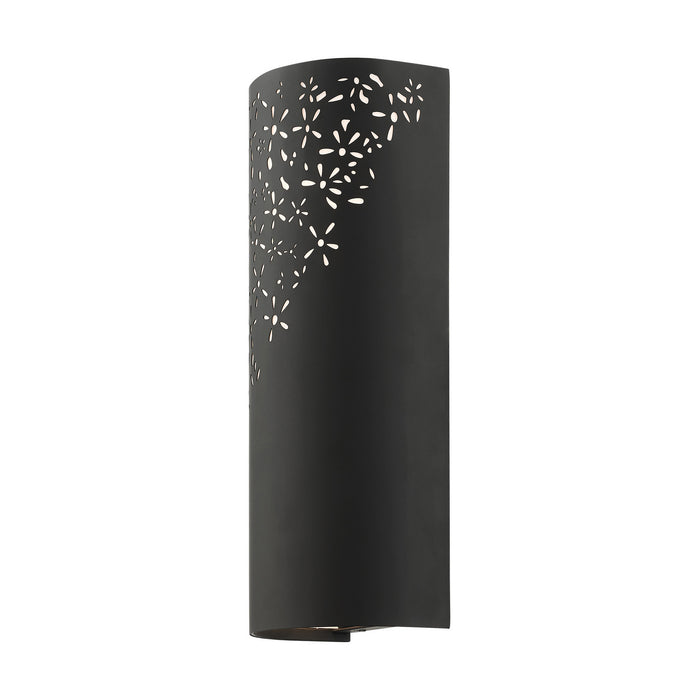 Livex Lighting 46251-04 Two Light Wall Sconce, Black