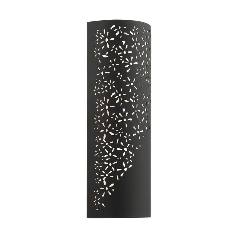 Livex Lighting 46251-04 Two Light Wall Sconce, Black