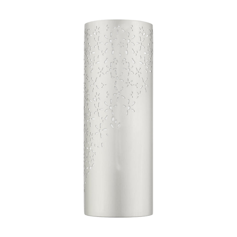 Livex Lighting 46251-91 Two Light Wall Sconce, Brushed Nickel