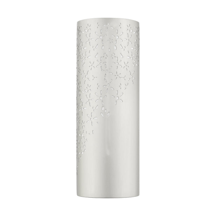 Livex Lighting 46251-91 Two Light Wall Sconce, Brushed Nickel