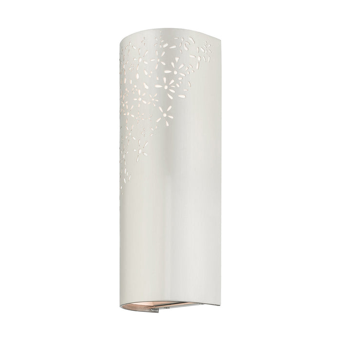 Livex Lighting 46251-91 Two Light Wall Sconce, Brushed Nickel
