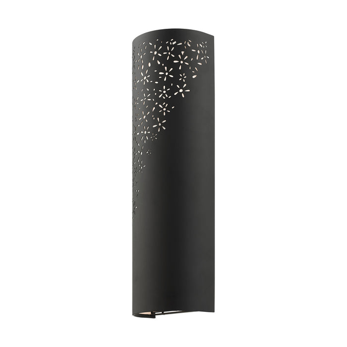 Livex Lighting 46252-04 Two Light Wall Sconce, Black
