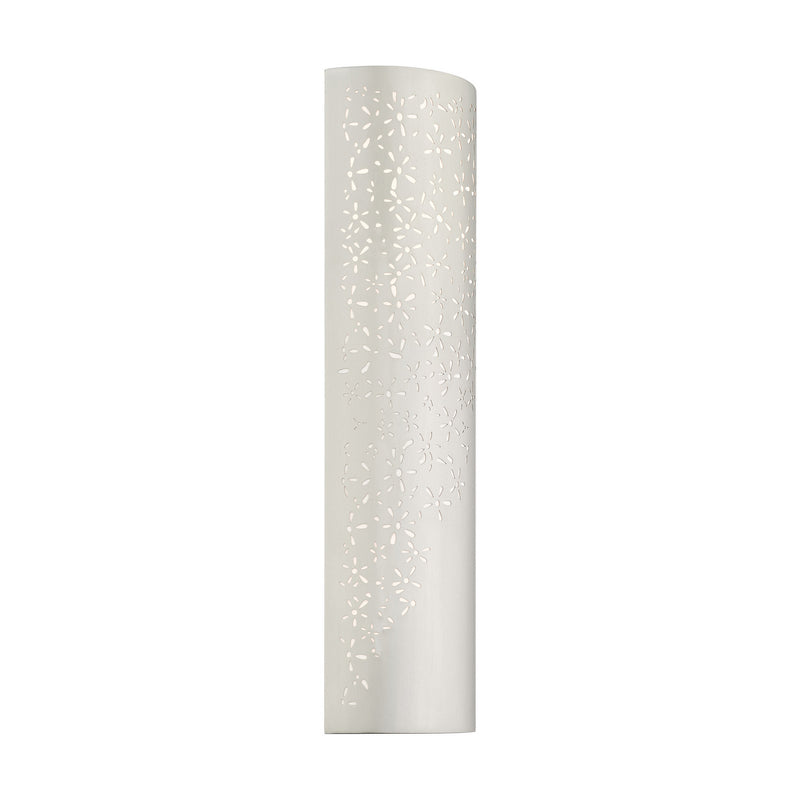 Livex Lighting 46252-91 Two Light Wall Sconce, Brushed Nickel