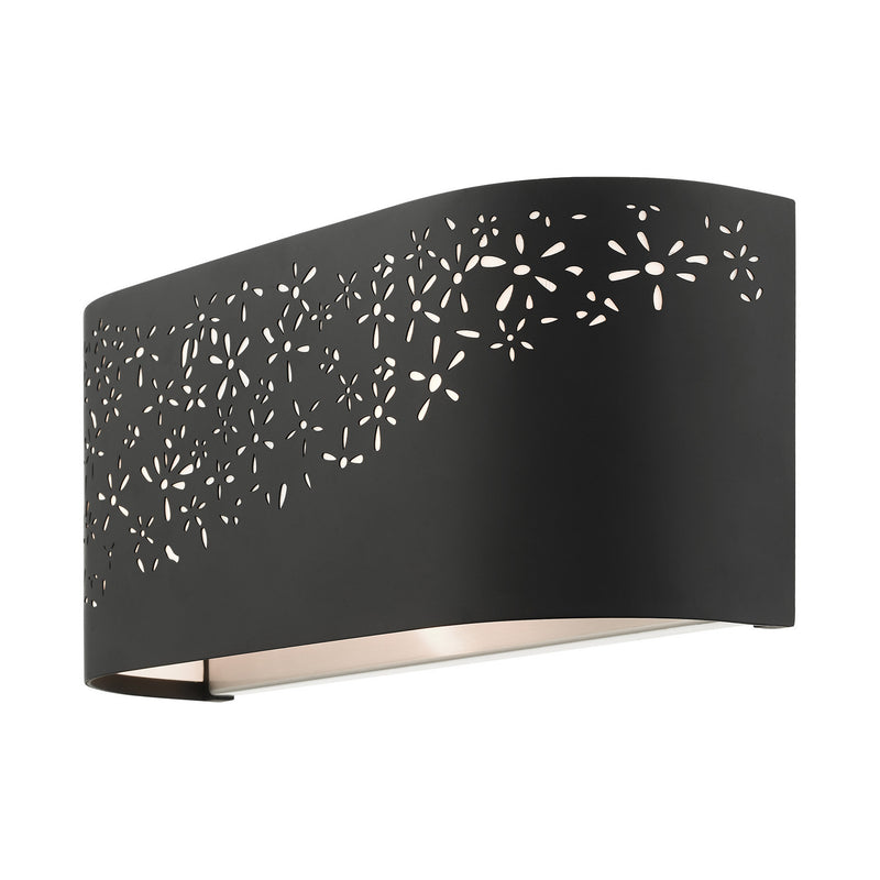 Livex Lighting 46261-04 Two Light Vanity, Black