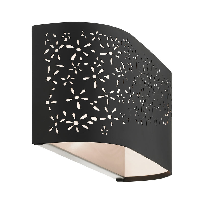 Livex Lighting 46261-04 Two Light Vanity, Black