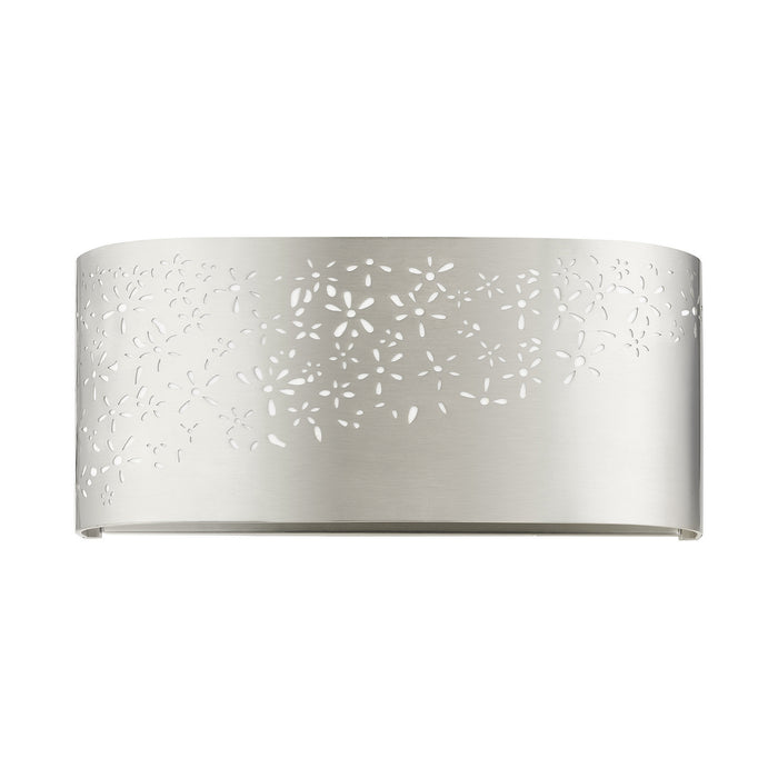 Livex Lighting 46261-91 Two Light Vanity, Brushed Nickel