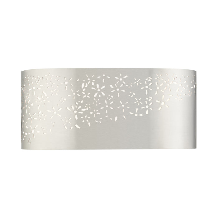 Livex Lighting 46261-91 Two Light Vanity, Brushed Nickel