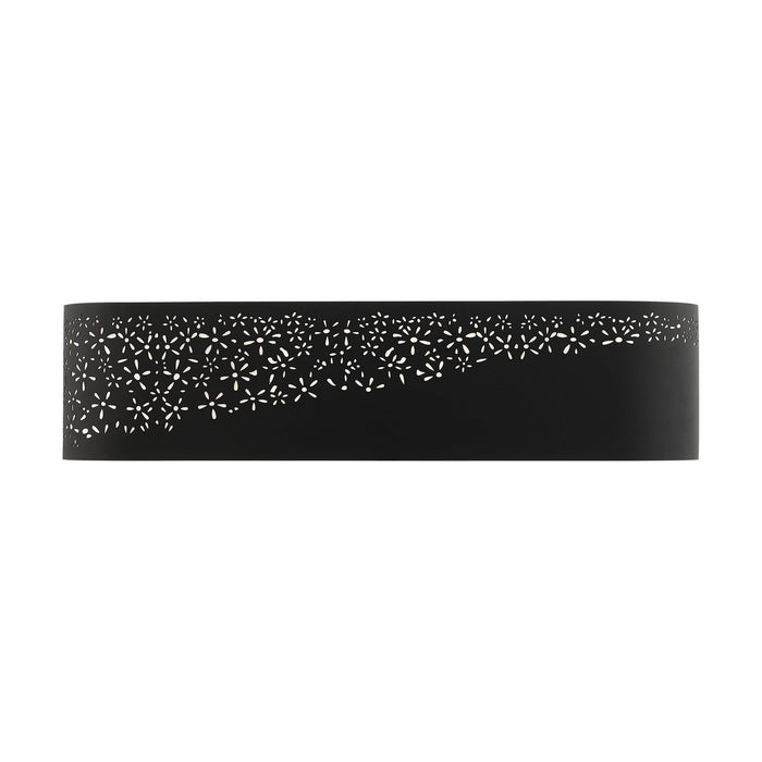 Livex Lighting 46262-04 Four Light Vanity, Black
