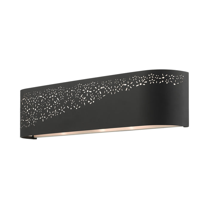 Livex Lighting 46262-04 Four Light Vanity, Black
