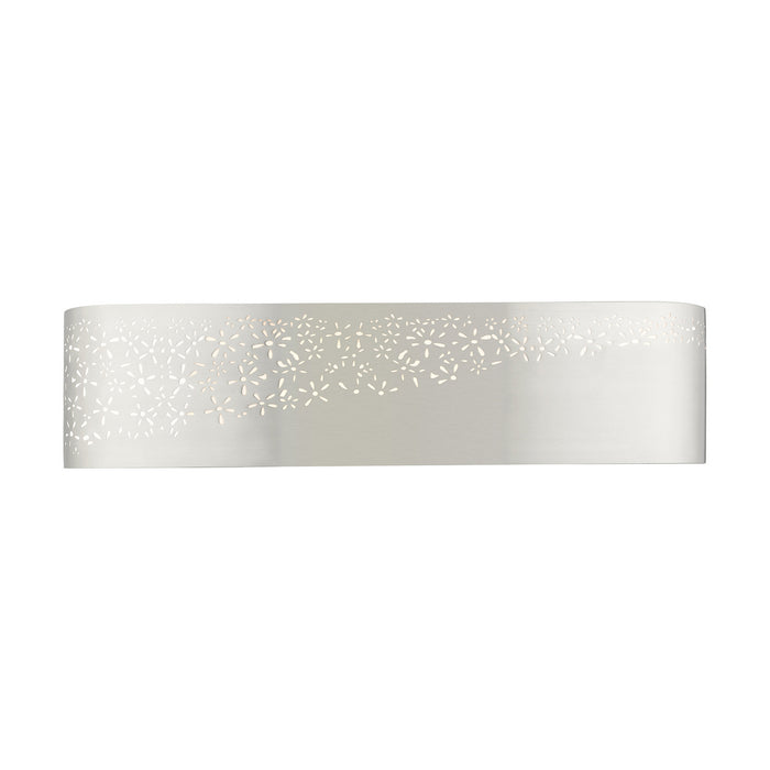 Livex Lighting 46262-91 Four Light Vanity, Brushed Nickel