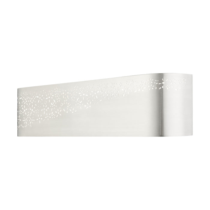 Livex Lighting 46262-91 Four Light Vanity, Brushed Nickel
