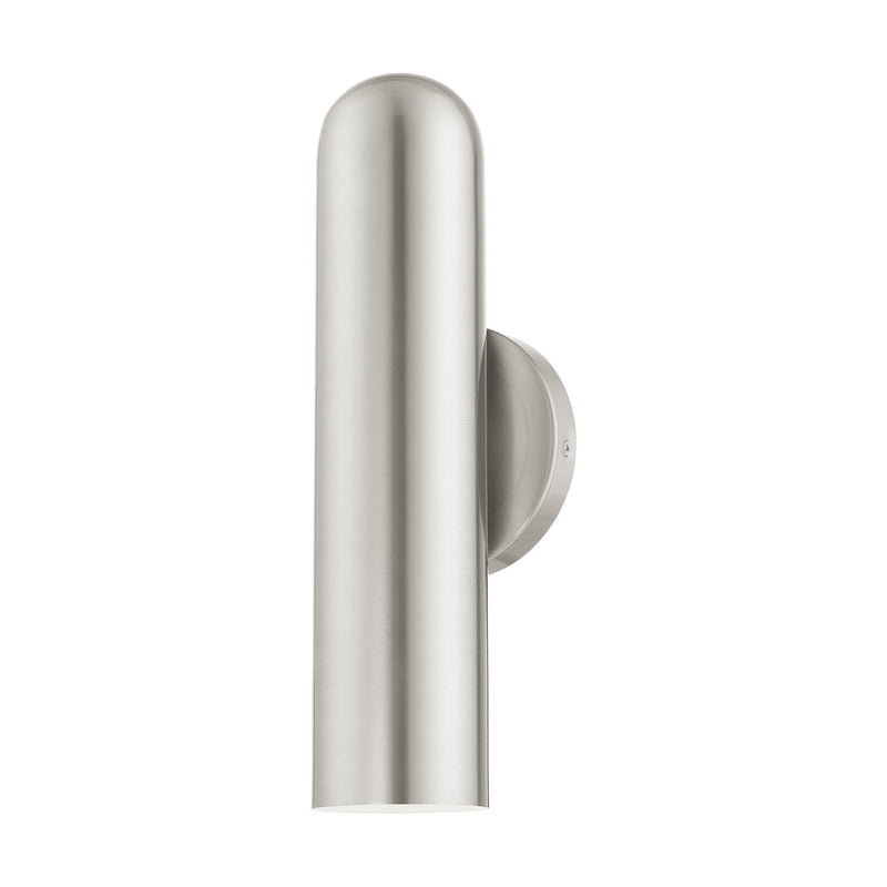Livex Lighting 46750-91 One Light Wall Sconce, Brushed Nickel