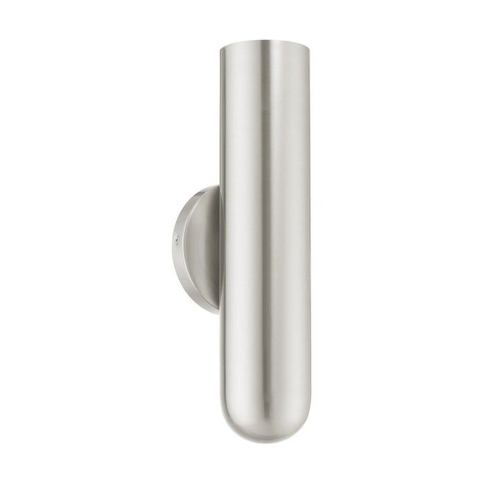 Livex Lighting 46750-91 One Light Wall Sconce, Brushed Nickel
