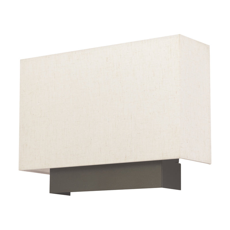 Livex Lighting 49801-92 One Light Wall Sconce, English Bronze