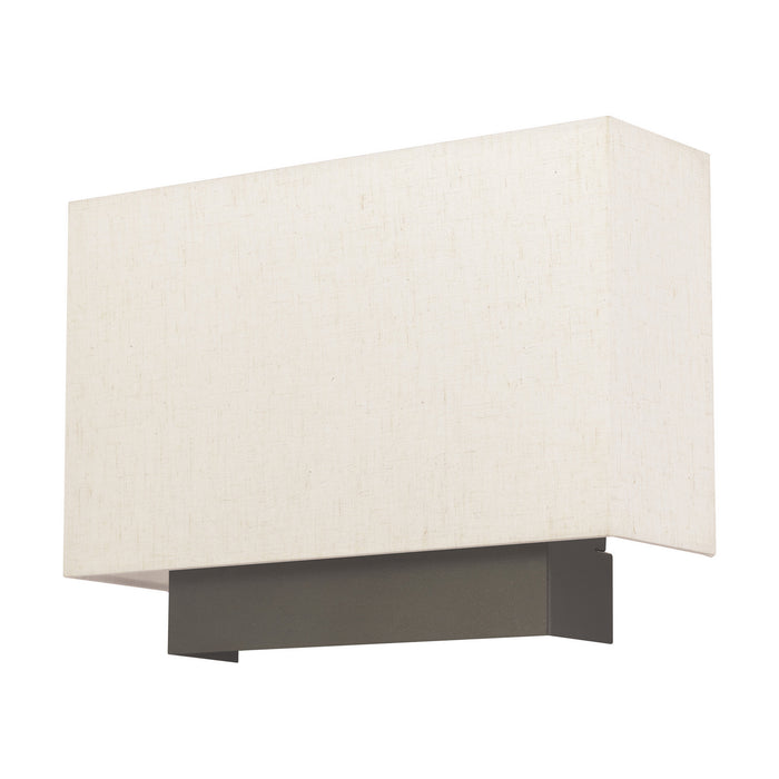 Livex Lighting 49801-92 One Light Wall Sconce, English Bronze