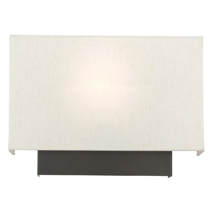 Livex Lighting 49801-92 One Light Wall Sconce, English Bronze