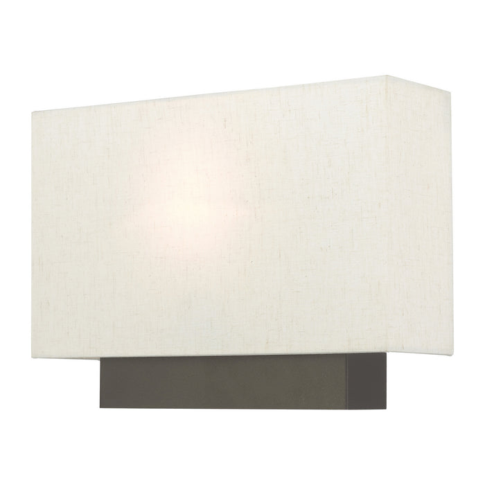 Livex Lighting 49801-92 One Light Wall Sconce, English Bronze