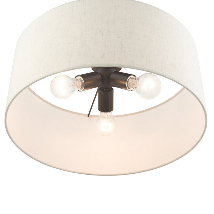 Livex Lighting 49802-92 Three Light Pendant, English Bronze