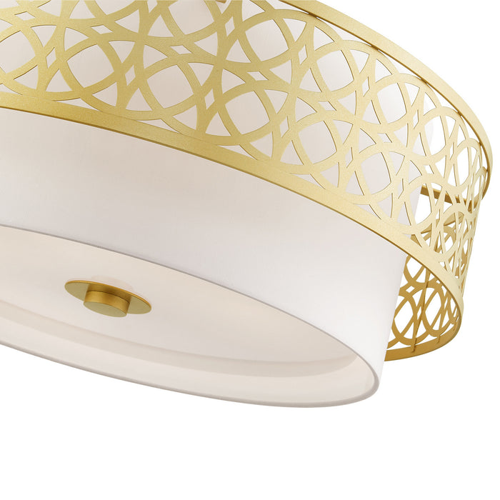 Livex Lighting 49870-33 Five Light Chandelier, Soft Gold