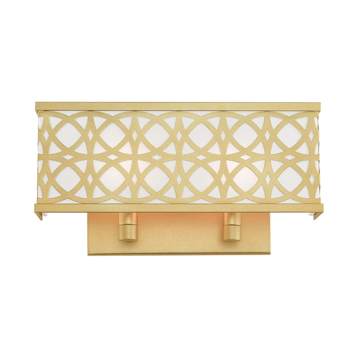 Livex Lighting 49877-33 Two Light Wall Sconce, Soft Gold