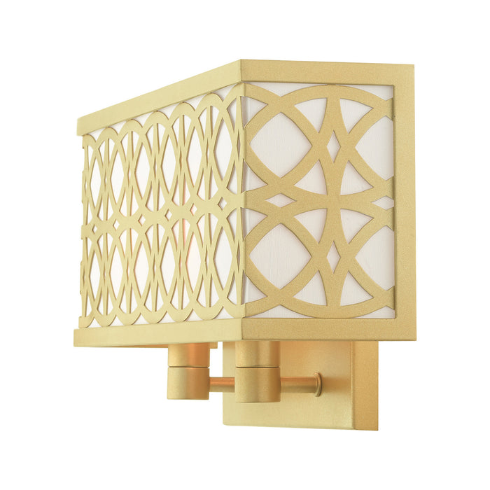 Livex Lighting 49877-33 Two Light Wall Sconce, Soft Gold