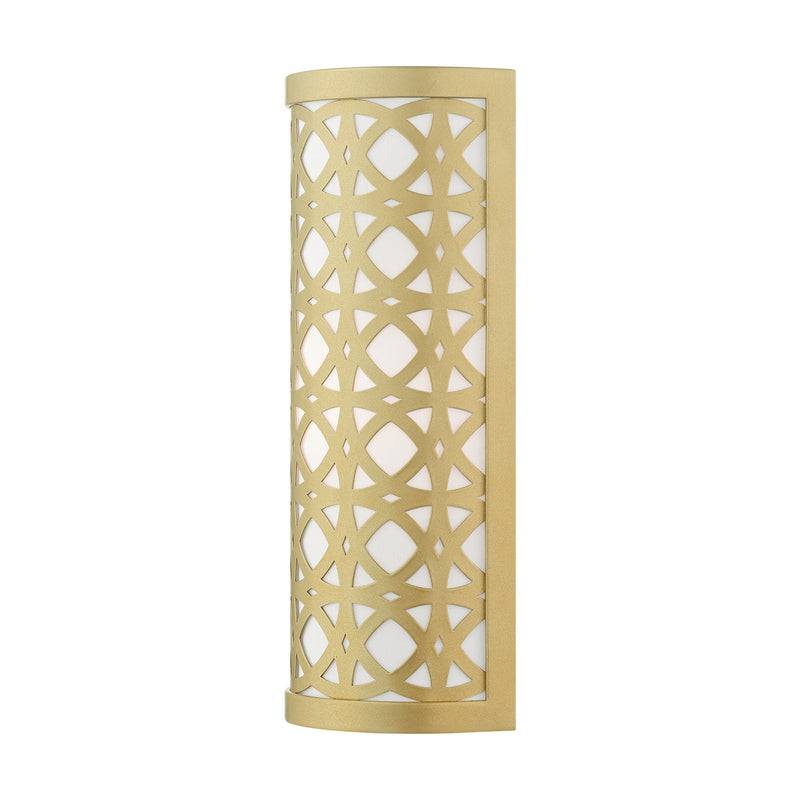 Livex Lighting 49878-33 One Light Wall Sconce, Soft Gold