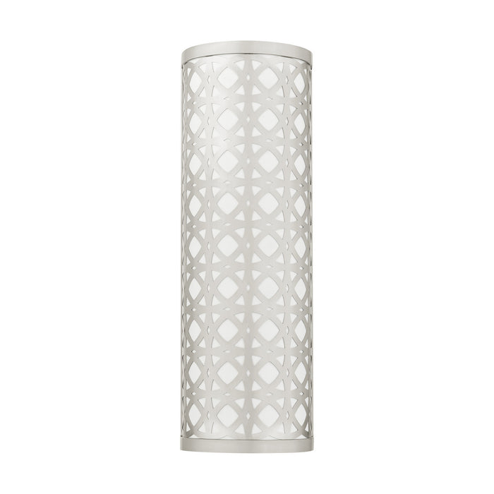 Livex Lighting 49879-91 Two Light Wall Sconce, Brushed Nickel