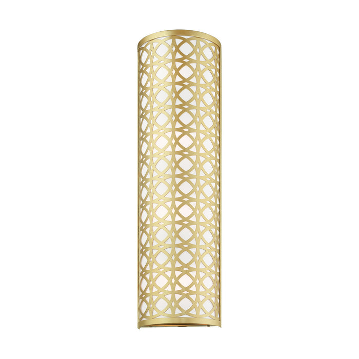 Livex Lighting 49880-33 Four Light Wall Sconce, Soft Gold